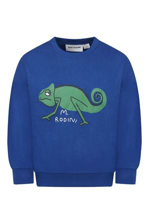 felpa in cotone blu MINI RODINI KIDS | 2522016660BLUE